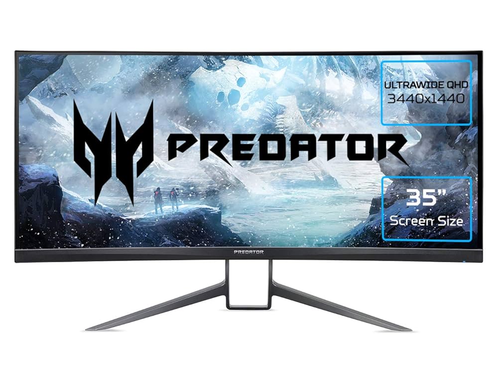 Acer Predator X35 35 inch Ultra-Wide Quad HD Curved Gaming